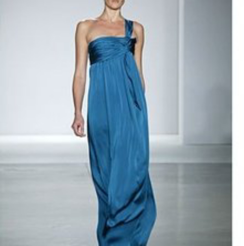 Priscilla Of Boston Vineyard Collecton Navy Dress - Picture 1 of 7